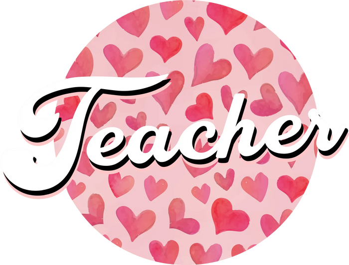 Cute Teachers Day Design  Ready to Learn Collection pressed on a garment