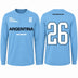 FIFA World Cup 2026 Argentina Long Sleeve Shirt – Official "We Are 26" Tee - DTF Dallas 