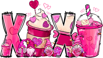 XOXO Valentine's Day Gnome Design | DTF Dallas - DTF Dallas 