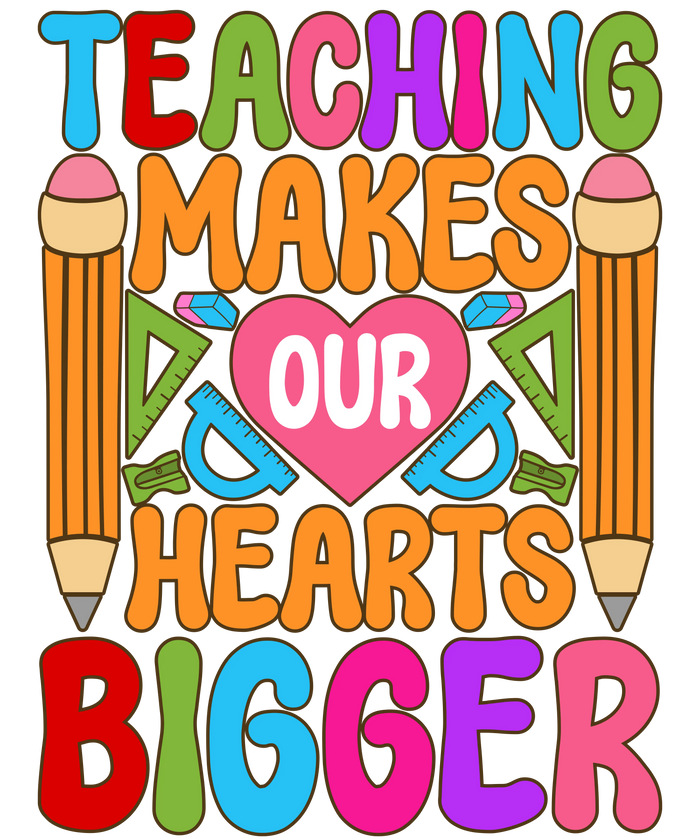 Funny Teaching Design pressed on a garment