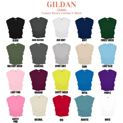 Gildan 5000 Heavy Cotton Adult T-Shirt - DTF Dallas 
