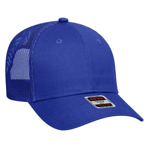 OTTO CAP 83-473 6-Panel Low-Profile Mesh Trucker Hat - DTF Dallas 