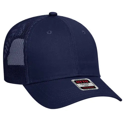 OTTO CAP 83-473 6-Panel Low-Profile Mesh Trucker Hat - DTF Dallas 
