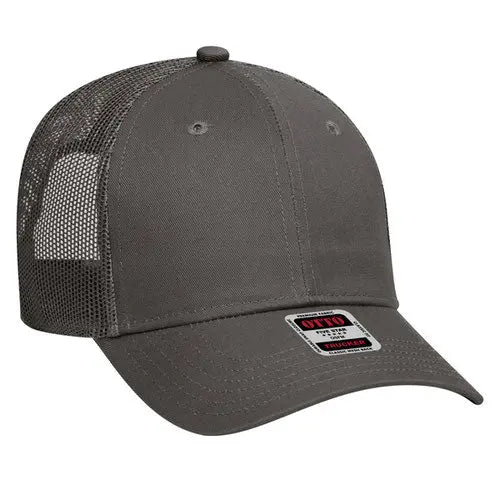 OTTO CAP 83-473 6-Panel Low-Profile Mesh Trucker Hat - DTF Dallas 