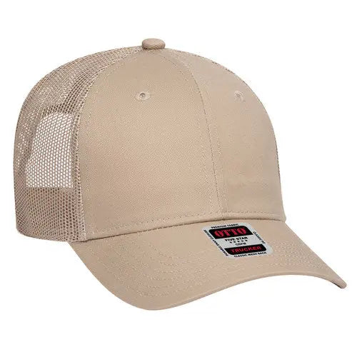 OTTO CAP 83-473 6-Panel Low-Profile Mesh Trucker Hat - DTF Dallas 