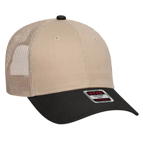 OTTO CAP 83-473 6-Panel Low-Profile Mesh Trucker Hat - DTF Dallas 