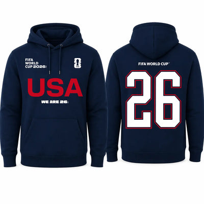 FIFA World Cup 2026 USA Hoodie - Official "We Are 26" Pullover - DTF Dallas 