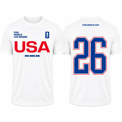 FIFA World Cup 2026 USA Shirt - Official "We Are 26" T-Shirt - DTF Dallas 
