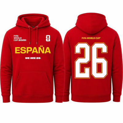 FIFA World Cup 2026 España Hoodie - Official "We Are 26" Pullover - DTF Dallas 