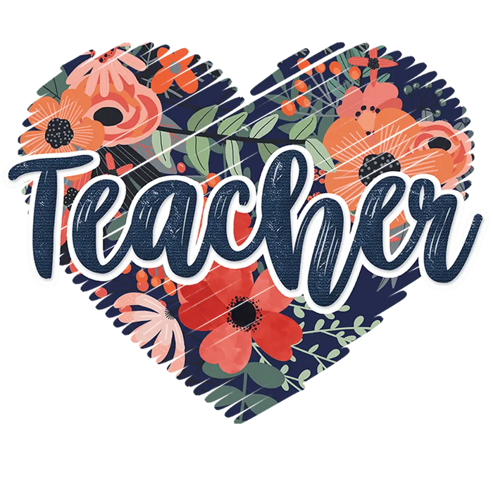 Cool Teachers Day Design pressed on a garment