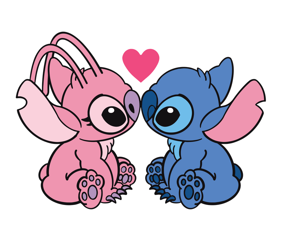 Lilo and Stitch XOXO Valentine Design Copy | DTF Dallas