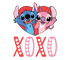 Lilo and Stitch XOXO Valentine Design | DTF Dallas