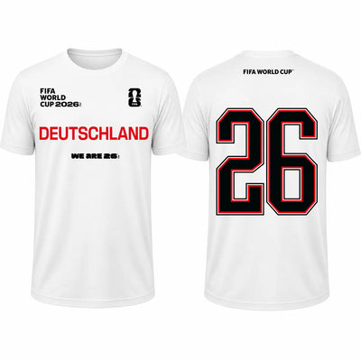 FIFA World Cup 2026 Germany Shirt - Official "We Are 26" T-shirt - DTF Dallas 