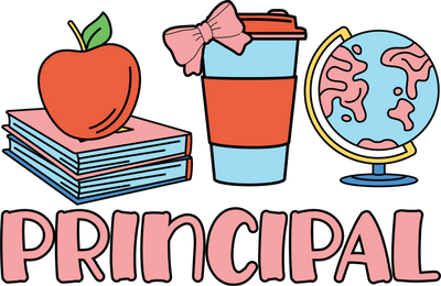 Principal Teacher Design - DTF Ready To Press - DTF Dallas 