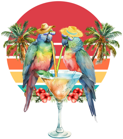 Cute Summer Design DTF-Ready to Press | DTF Dallas - DTF Dallas 