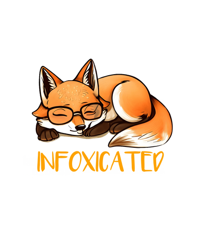 Infoxicated Animal Design - DTF Ready To Press - DTF Dallas 