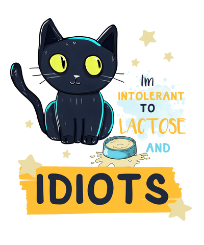 Intolerant to Lactose and Idiots Design | DTF Dallas - DTF Dallas 