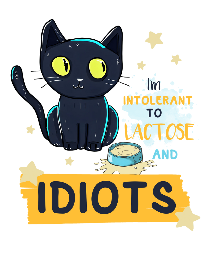 Intolerant to Lactose and Idiots Design | DTF Dallas