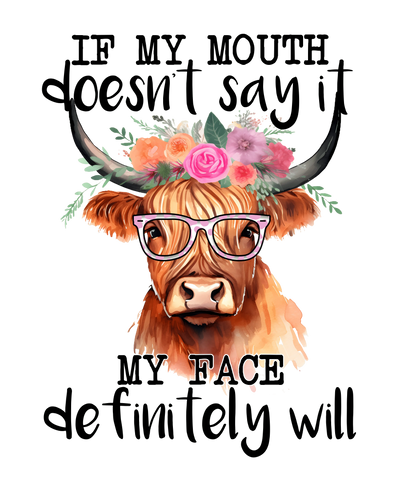 Funny Cow Design - DTF Ready To Press - DTF Dallas 