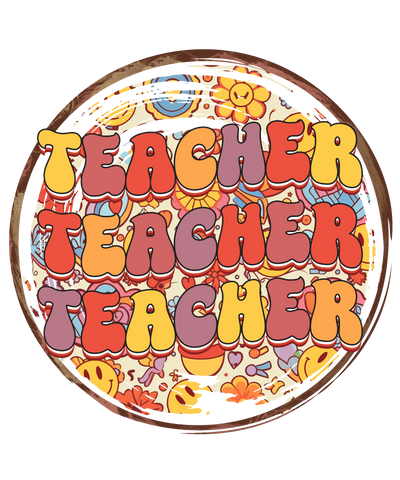 Happy Teacher's Day Design - DTF Ready To Press - DTF Dallas 