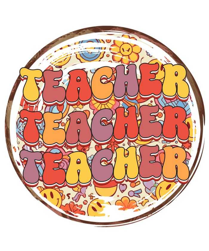 Happy Teacher's Day Design pressed on a garment
