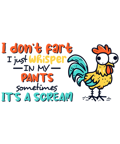 Sarcastic Chicken DTF Design Ready to Press V1 | DTF Dallas - DTF Dallas 