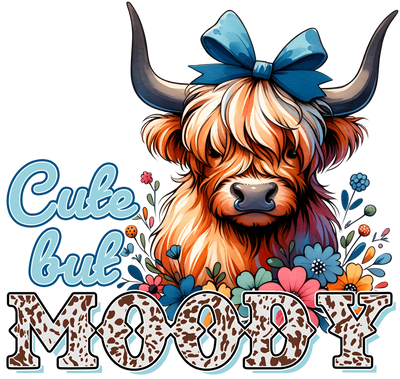 Cute But Moody Design - DTF Ready To Press - DTF Dallas 