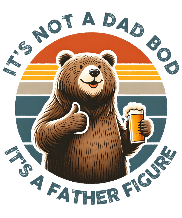 Cool Father's Day Design  V4 pressed on a garment