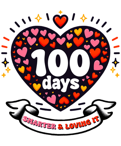 100 Days Smarter and Loving It - School Design | DTF Dallas - DTF Dallas 