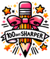 100 Days Sharper Teacher Design - DTF Ready To Press