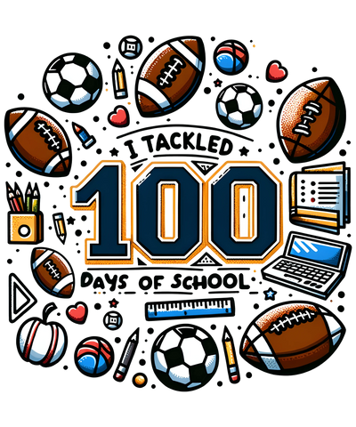 I Tackled 100 Days of School Sport Lover | DTF Dallas - DTF Dallas 