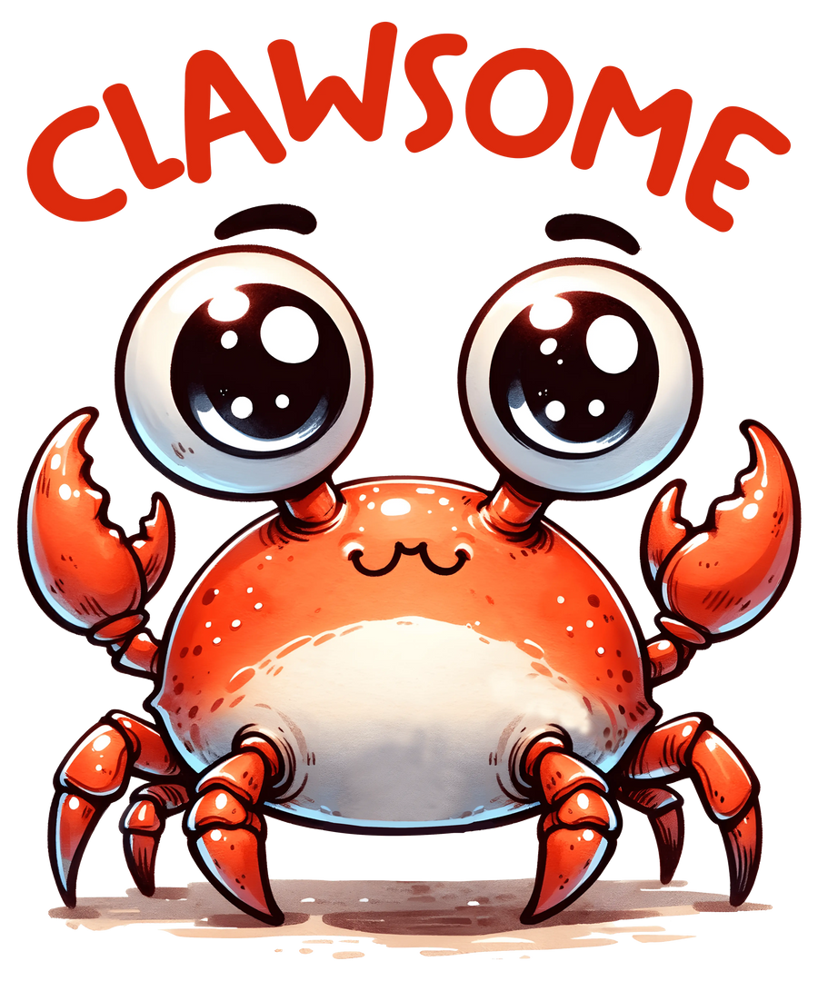 Clawsome Design - DTF Ready To Press