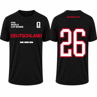 FIFA World Cup 2026 Germany Shirt - Official "We Are 26" T-shirt - DTF Dallas 