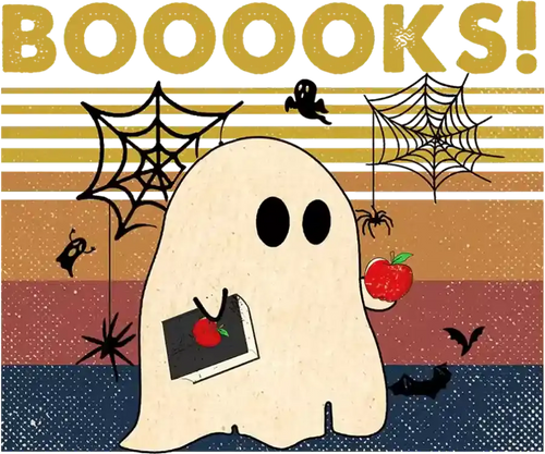 Halloween Book Design - DTF Ready To Press - DTF Dallas 