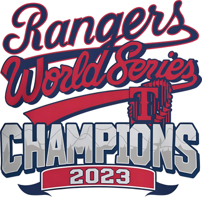 Rangers World Series Champions Design | DTF Dallas - DTF Dallas 