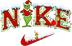 Grinch Nike Christmas Design - DTF Ready To Press - DTF Dallas 