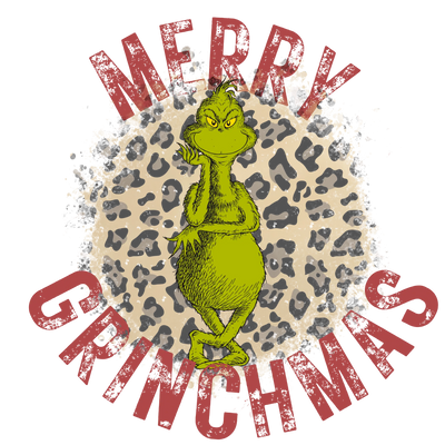 Merry Grinchmas DTF Design - Ready to Press | DTF Dallas - DTF Dallas 