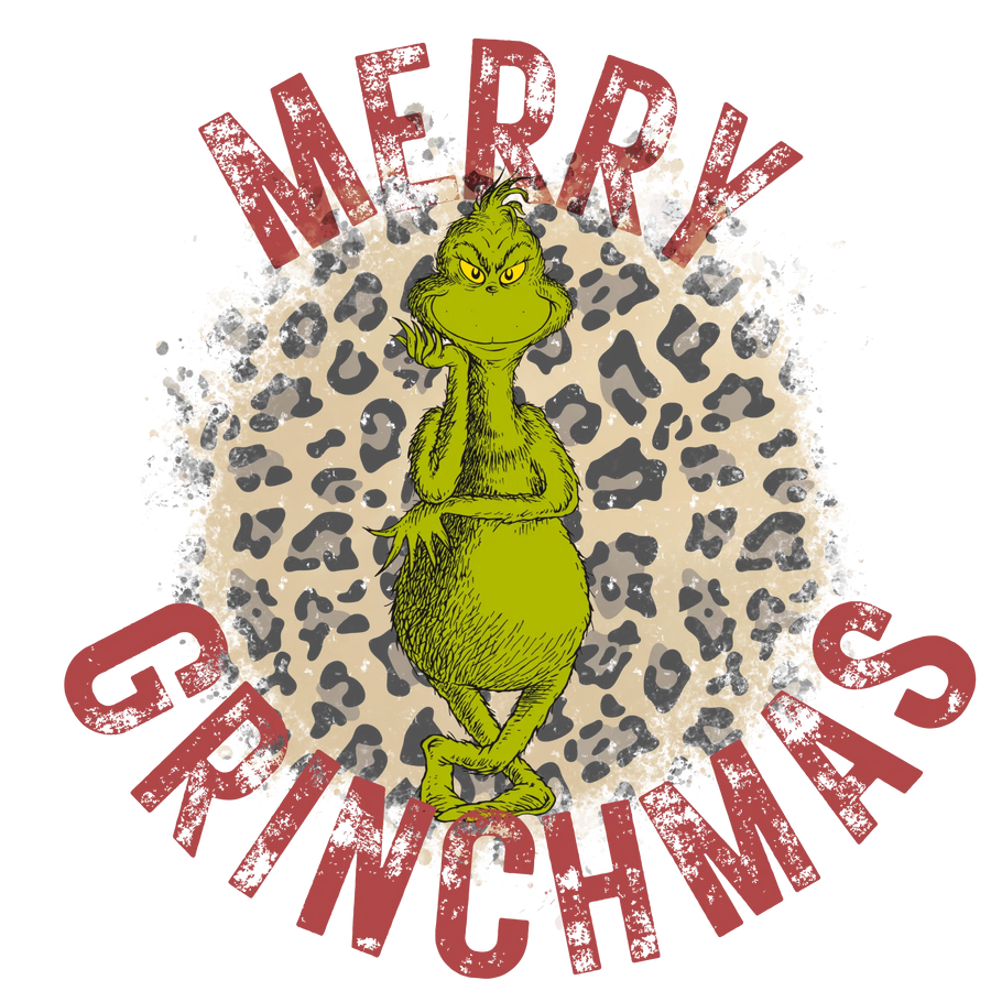 Merry Grinchmas DTF Design - Ready to Press | DTF Dallas