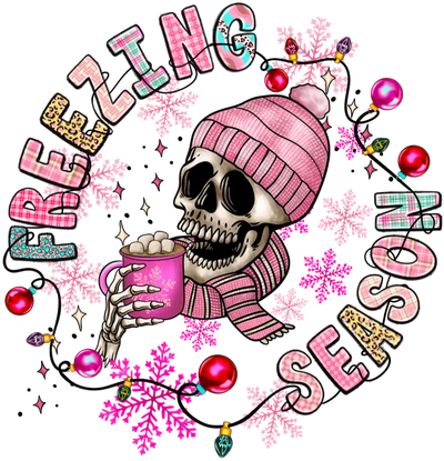 Freezing Season Design - DTF Ready To Press - DTF Dallas 