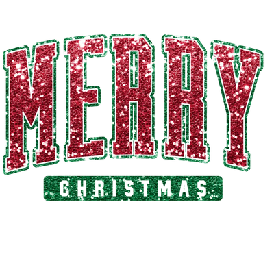 Merry Christmas DTF Design - Ready to Press | DTF Dallas - DTF Dallas 