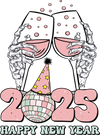 Happy New Year 2025 Christmas DTF-Ready | DTF Dallas