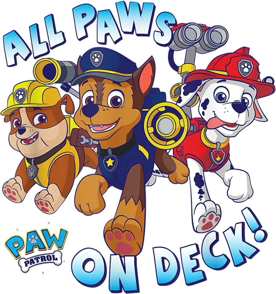 All Paws on Deck Paw Patrol Design | DTF Dallas