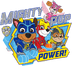 Mighty Pup Power Paw Patrol Design - DTF Ready To Press