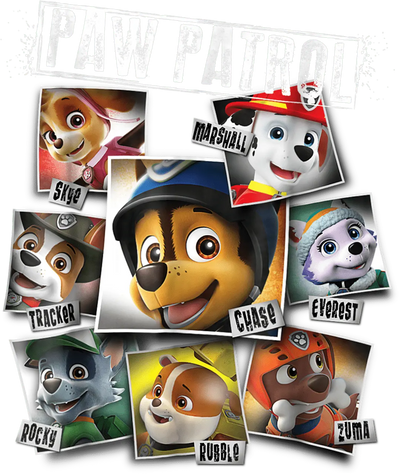 Paw Patrol Party Design - DTF Ready To Press - DTF Dallas 