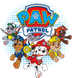 Paw Patrol Party Boys Design - DTF Ready To Press