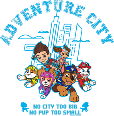Adventure City Paw Patrol Design - DTF Ready To Press - DTF Dallas 