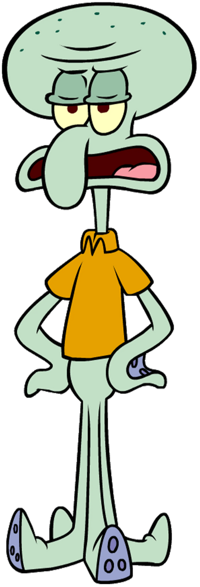 SpongeBob Squidward Cartoon Design | DTF Dallas - DTF Dallas 