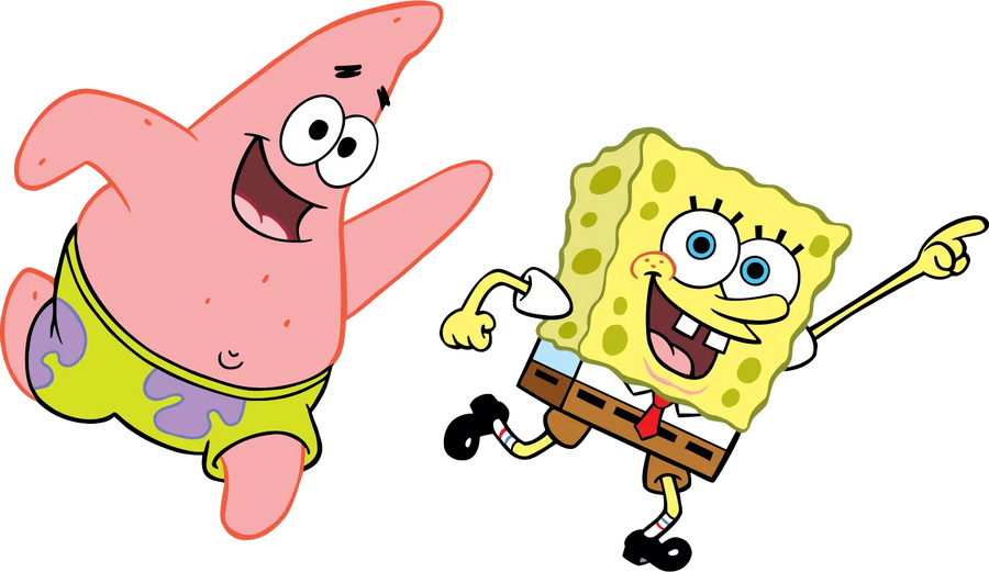 Sponge Bob and Patrick Cartoon DTF Press | DTF Dallas