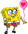 Sponge Bob Cartoon Love Design - DTF Ready To Press