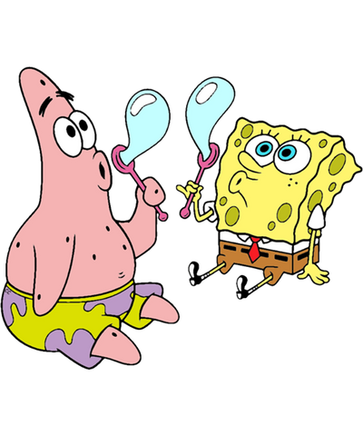 Sponge Bob and Patrick Cartoon DTF Press V1 | DTF Dallas - DTF Dallas 